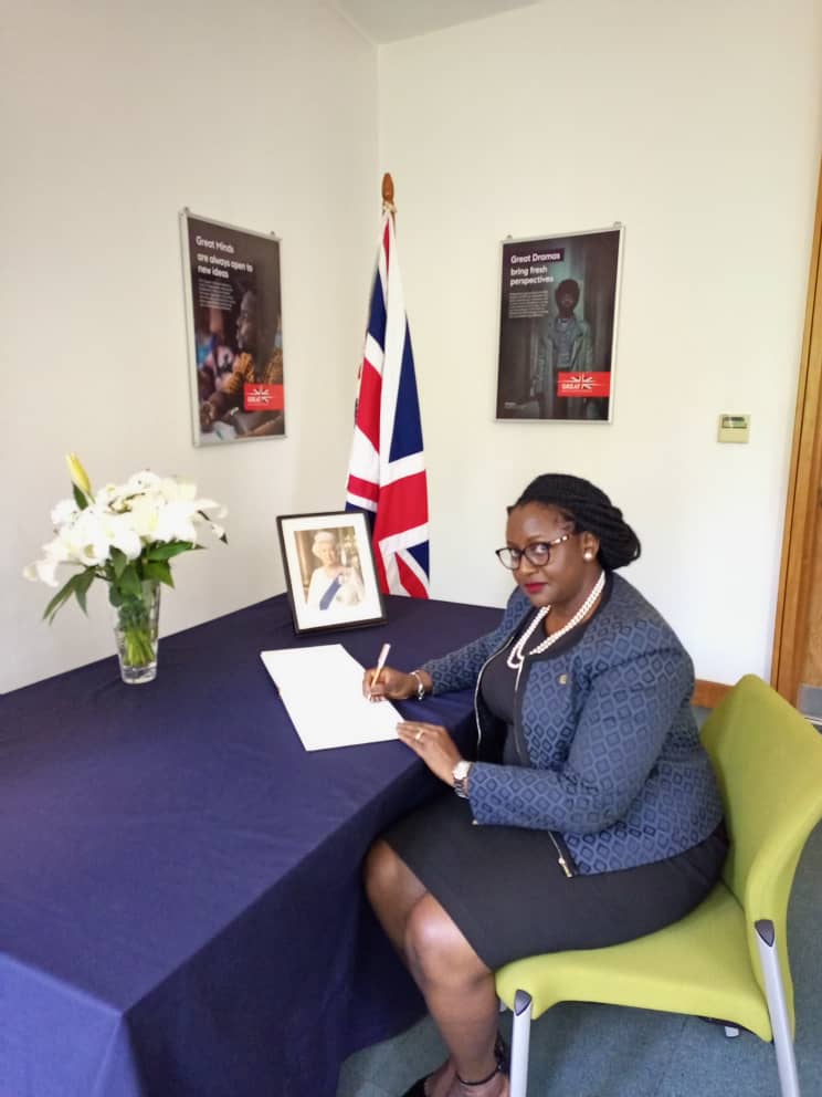  Ministry of Trade PS Geraldine Ssali mourns Queen, praises her dedicated service