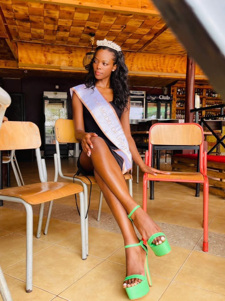 Meet Ahwera Trisha Brehnda, the model flying Uganda flag Higher