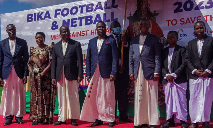 Kabaka Ronald Muwenda Mutebi II Officiates the 2023 Airtel- BIKA Tournament Opening Games