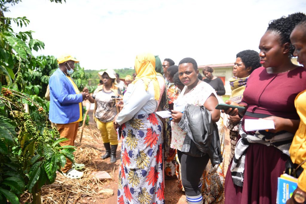 Women Leaders from Wakiso and Mukono Trained in Best Agricultural Practices