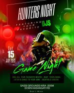  Hunters & Game Night to fire up Sassi Grounds Kira