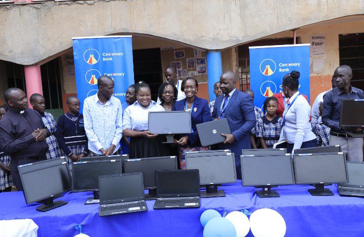 Centenary Bank Boosts E-Learning at St. Cecilia Junior School with 20 Computers