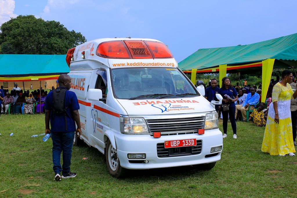 Keddi Foundation donates Ambulance to Butebo District