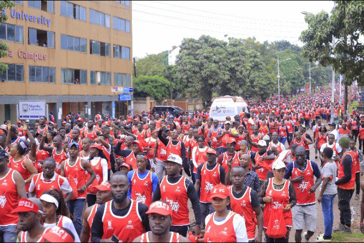 Thousands Join in the Fight to End HIV/AIDS in Uganda by 2030 at the 11th Edition Airtel-Kabaka Birthday Run Thousands Join in the Fight to End HIV/AIDS in Uganda by 2030 at the 11th Edition Airtel-Kabaka Birthday Run