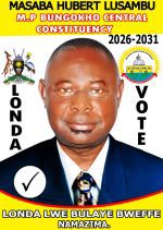  2026 Updates: Masaba Hubert Lusambu wants  fresh leadership in Bungokho