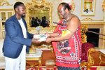  King Mswati III hosts Kyabazinga at Special Royal Banquet at his Ludzidzini Royal Palace