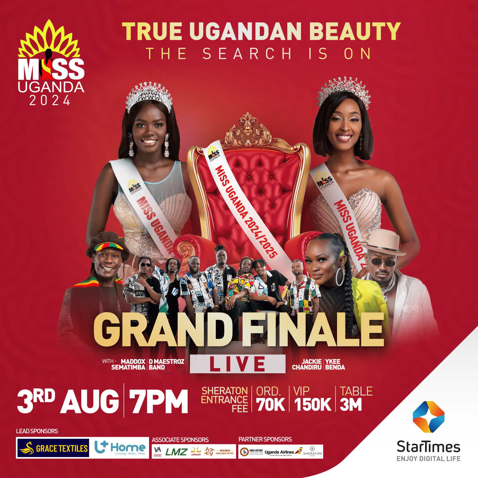 Miss Uganda Grand Finale Set To Brighten Up Sheraton Hotel Kampala miss-uganda-grand-finale-set-to-brighten-up-sheraton-hotel-kampala