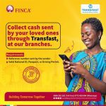  FINCA Uganda, Transfast  Money Transfer in partnership
