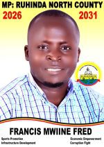  2026 Updates: Francis Mwiine Fred wants to dethrone Deputy Speaker Thomas Tayebwa