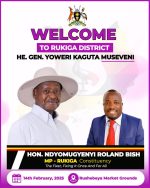  MP Roland Ndyomugyenyi commends President Museveni’s leadership