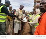  Pictorial: Hanifah Karadi reaches out to the flood victims in Kawempe North