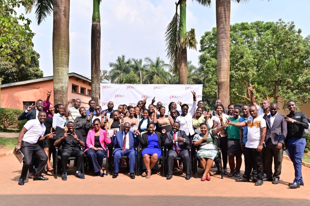 PRAU celebrates successful mentees at Makerere Business School Student Symposium