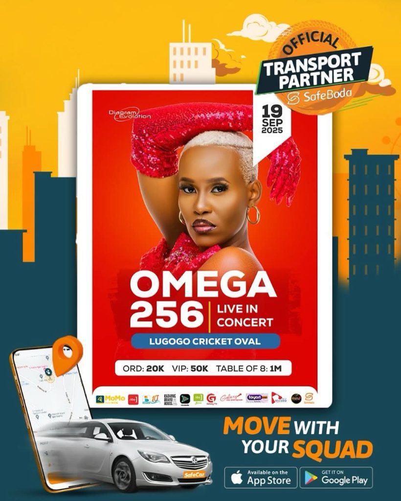 SafeBoda joins Omega 256 Concert as official Transport Partner