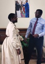  Leyna K meets Katikkiro Charles Peter Mayiga ahead Of Our Generation Music Contest in Russia