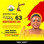  Mafabi Asha Nabulo sends lovely Independence Day message to Ugandans