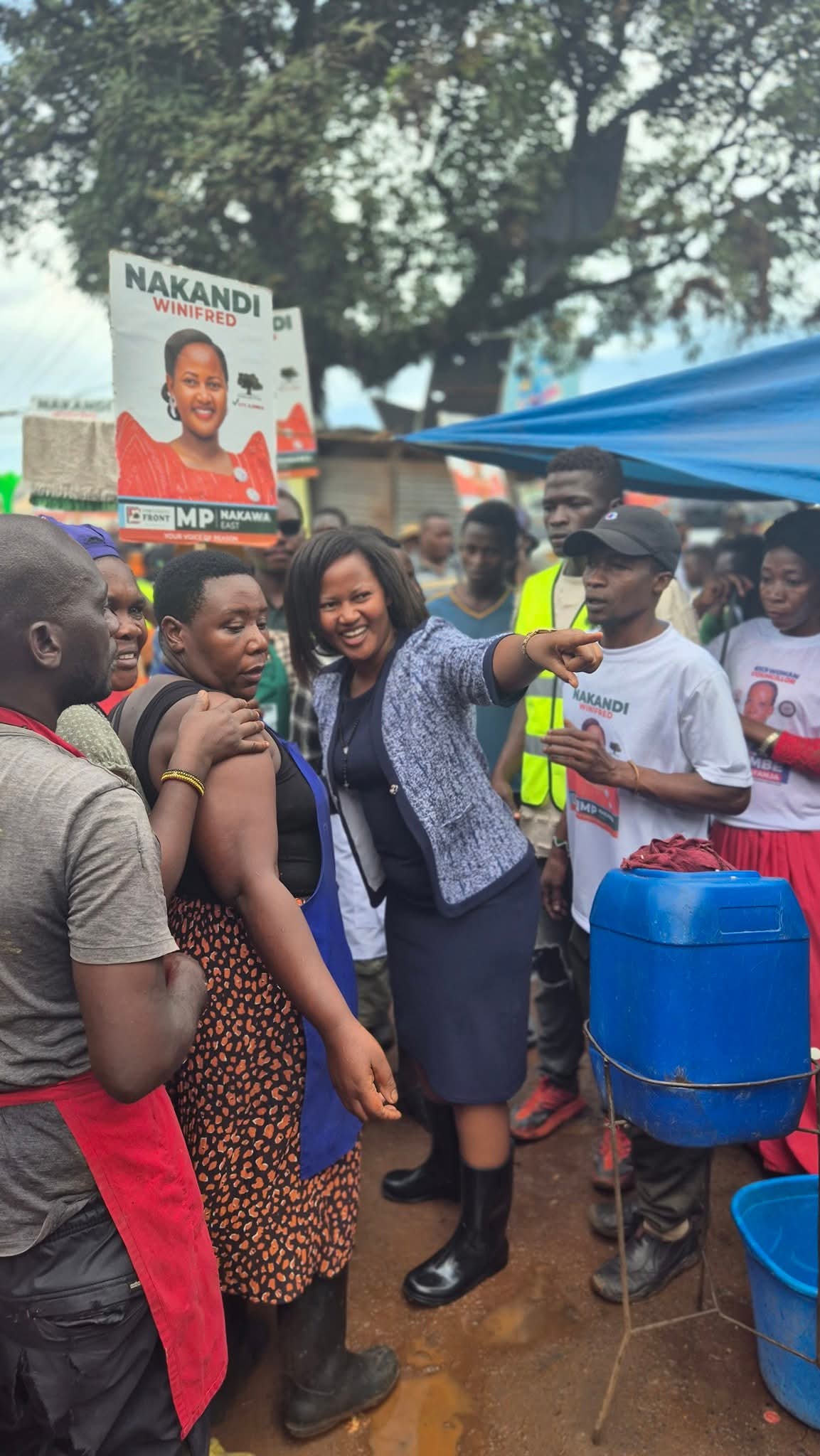  2026 Updates: Winifred Nakandi takes vote searching to Nakawa Market & Mutungo