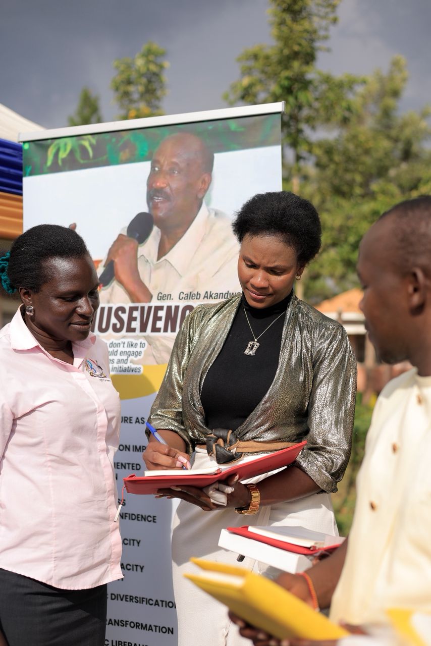  Musevenomics is Humanity: Dr. Okello Sharon Nagenjwa inspires Ebenezer University students with a new economic mindset