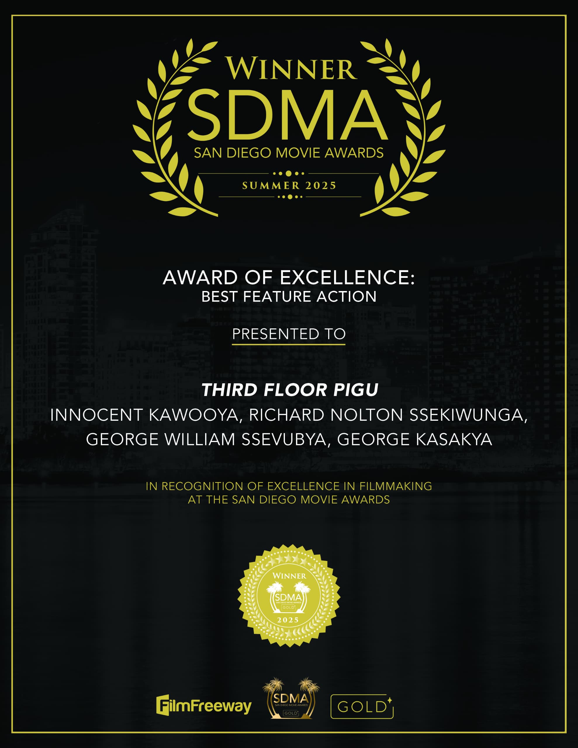  Third Floor Pigu wins 15th international award