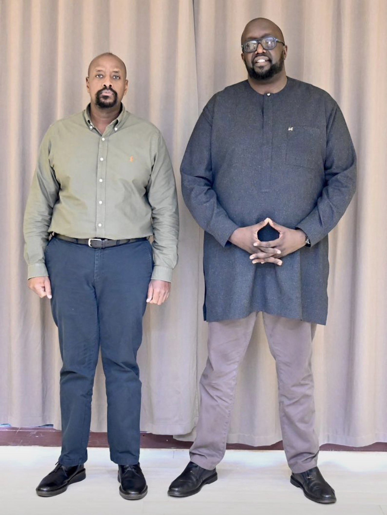  Frank Tumwebaze tells Allan Kasujja ‘Ignore negativity and stay positive’ as he takes over Media Centre