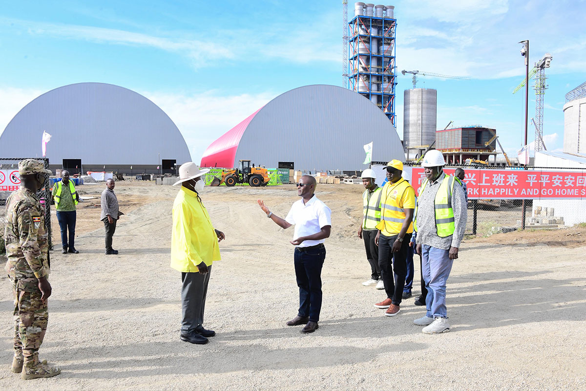  West International Holding cement factory changing the face of Karamoja Region