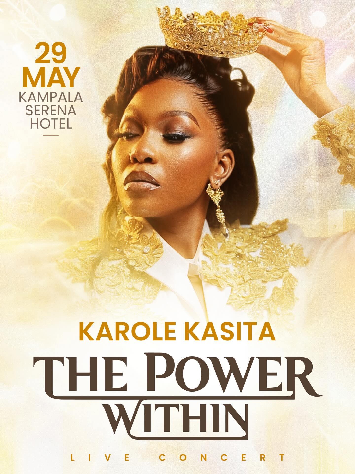  Diva Kasita Karole announces ‘The Power Within’ Concert at Kampala Serena Hotel