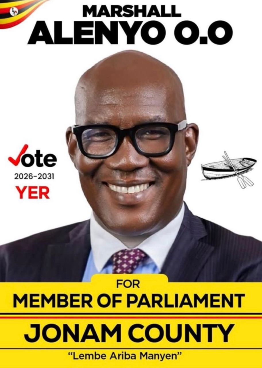  Arsenal diehard Marshall Godfrey Alenyo OO jr, to represent Jonam County in the 12th Parliament