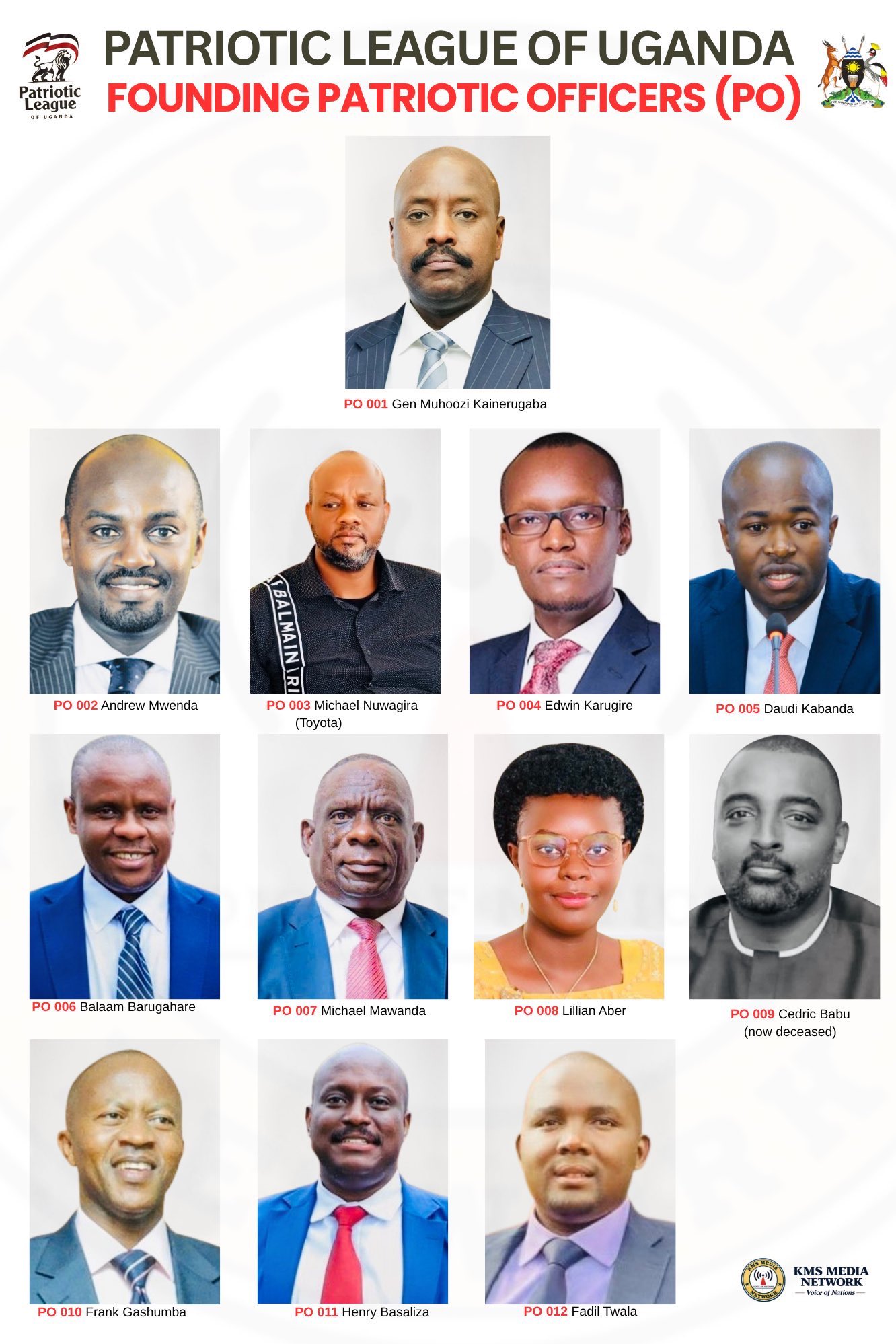  Likambo Bahti Taylor hails Muhoozi Kainerugaba for assigning PLU leadership numbers