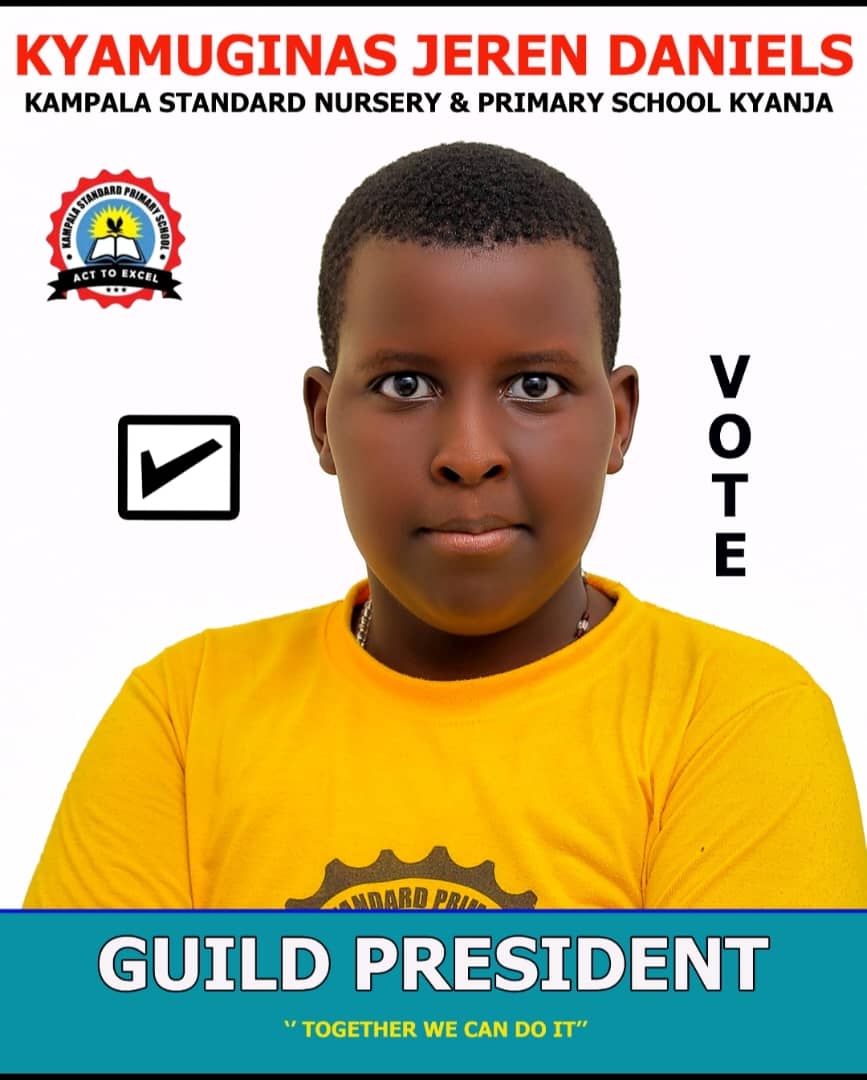  Young Kyamuginas Jeren Daniels vies for Kampala Standard Nursery & Primary Guild Presidency