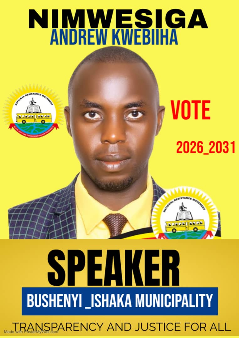  Nimwesiga Andrew Kwebiiha announces his quest for Bushenyi-Ishaka Municipality speakership slot