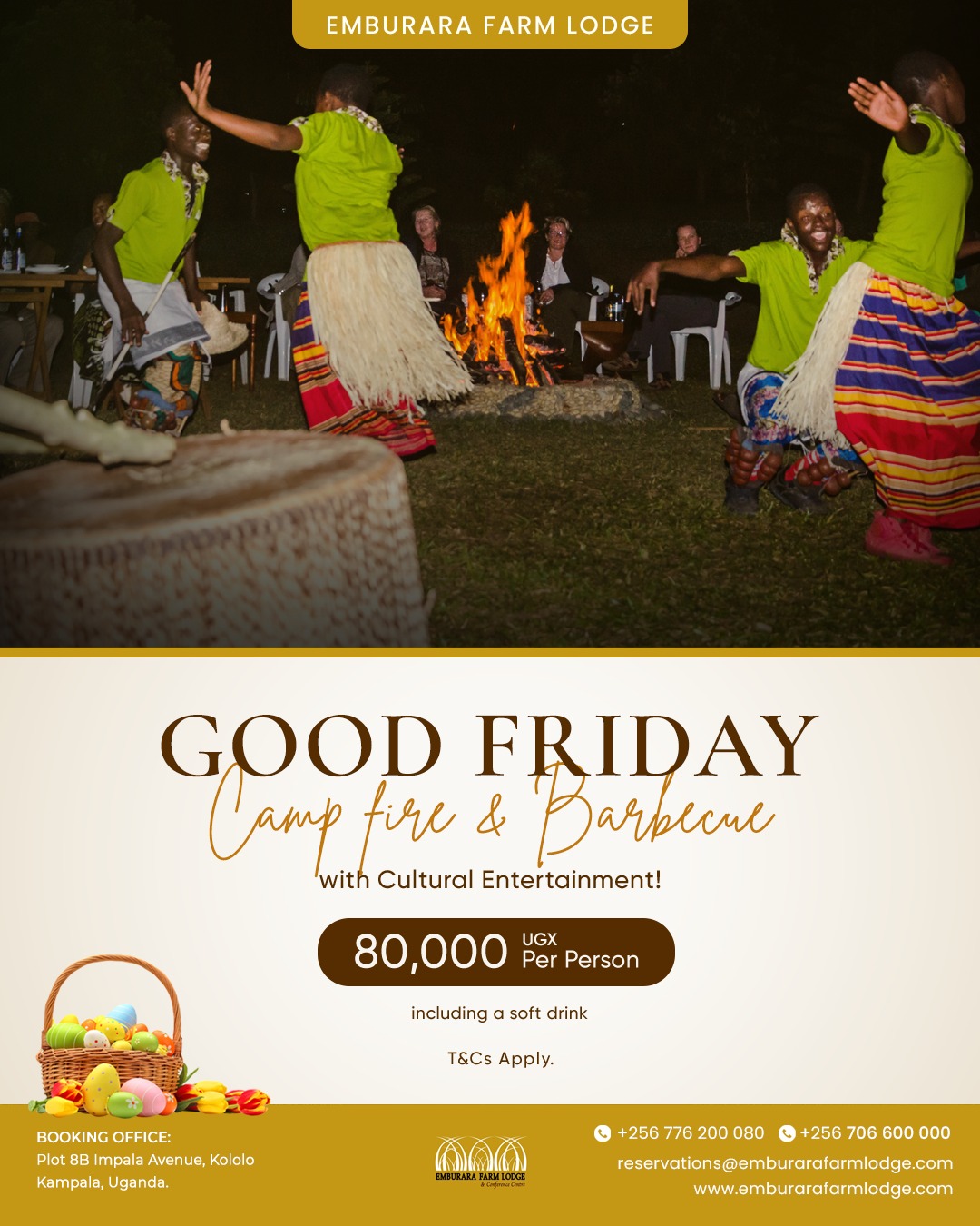  Emburara Farm Lodge to host Good Friday Camp Fire & Barbecue