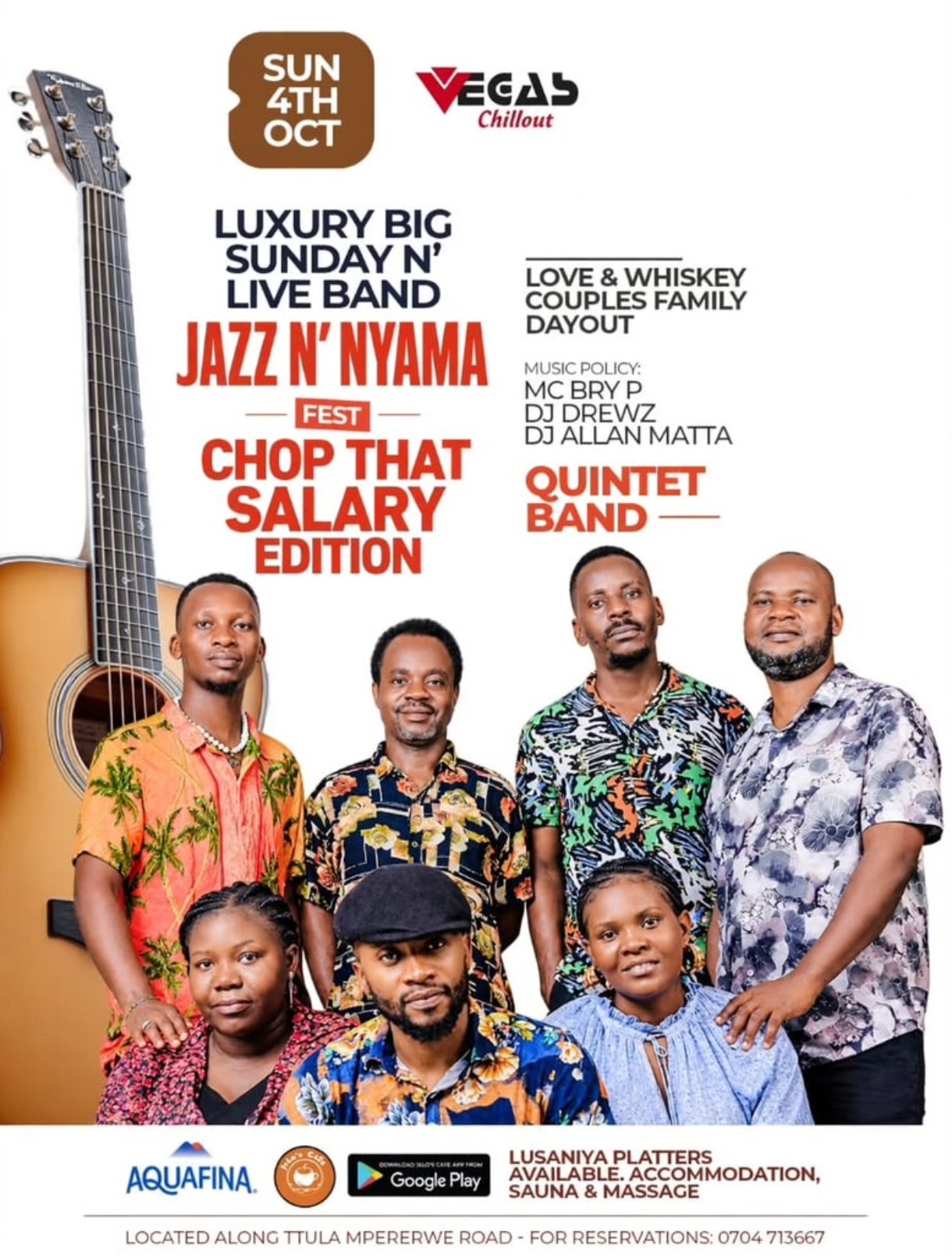 Jazz n’ Nyama Fest Set To Rock Vegas Chillout Kawempe Tonight